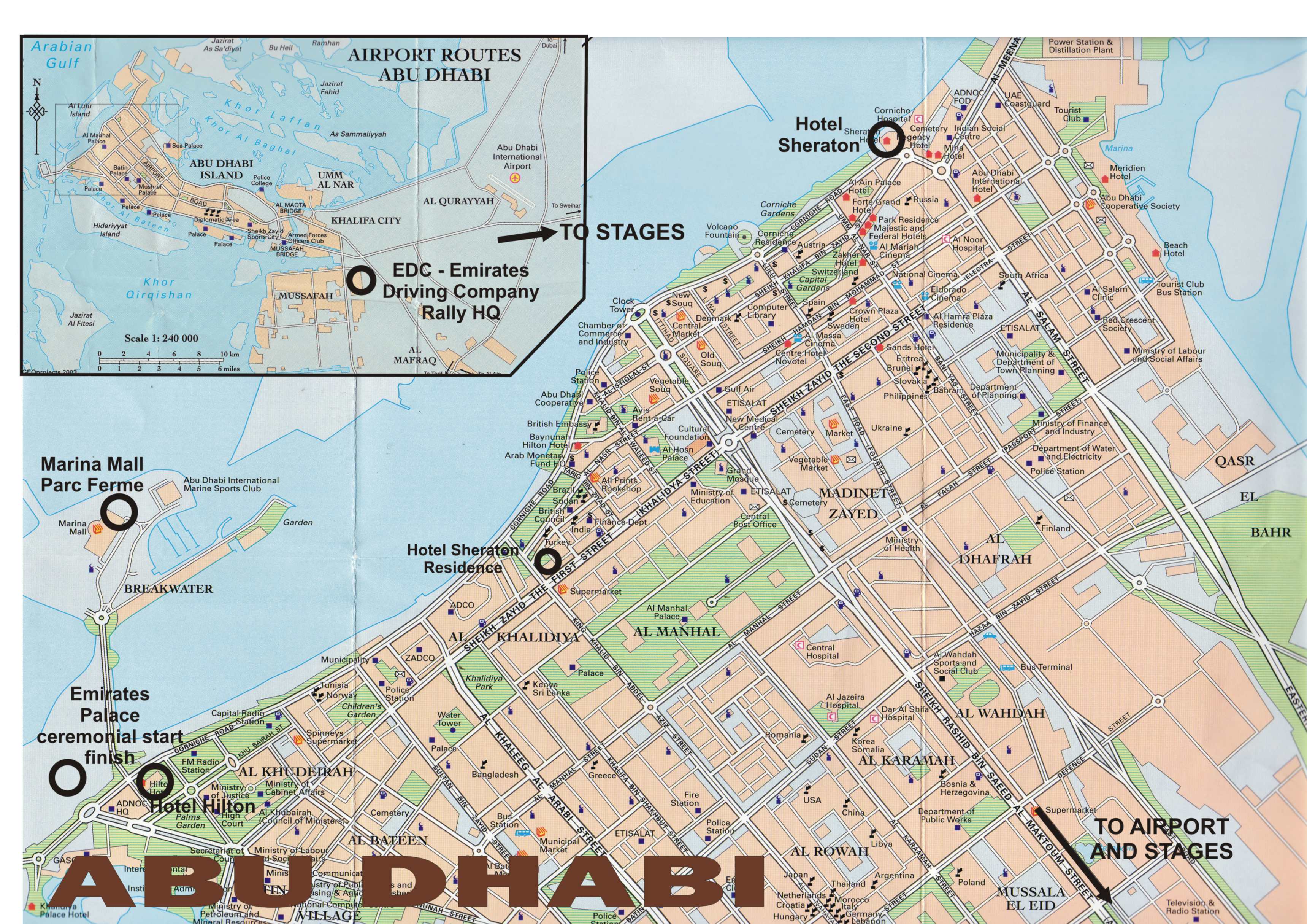 Abu Dhabi Map | Metro Map | Bus Routes | Metrobus Way Map | Train ...